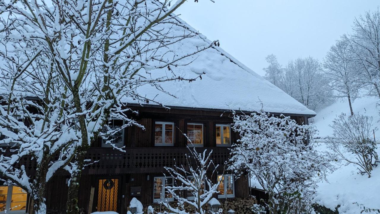 Ferienwohnung Im Historischen Schwarzwaldhaus Wieden Exterior foto